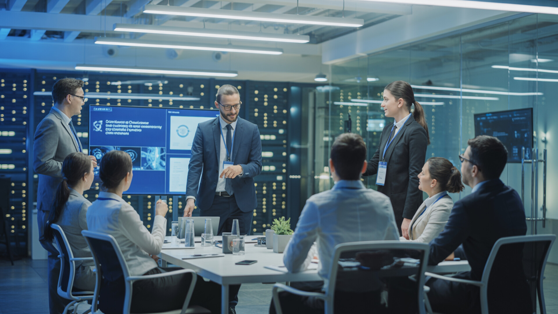 Corporate training environment